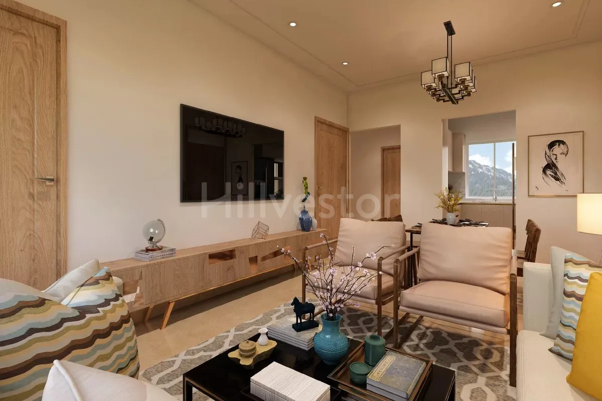 735 sq. ft. 2 BHK Apartment in Taradevi's Enclave, Khalini, Shimla