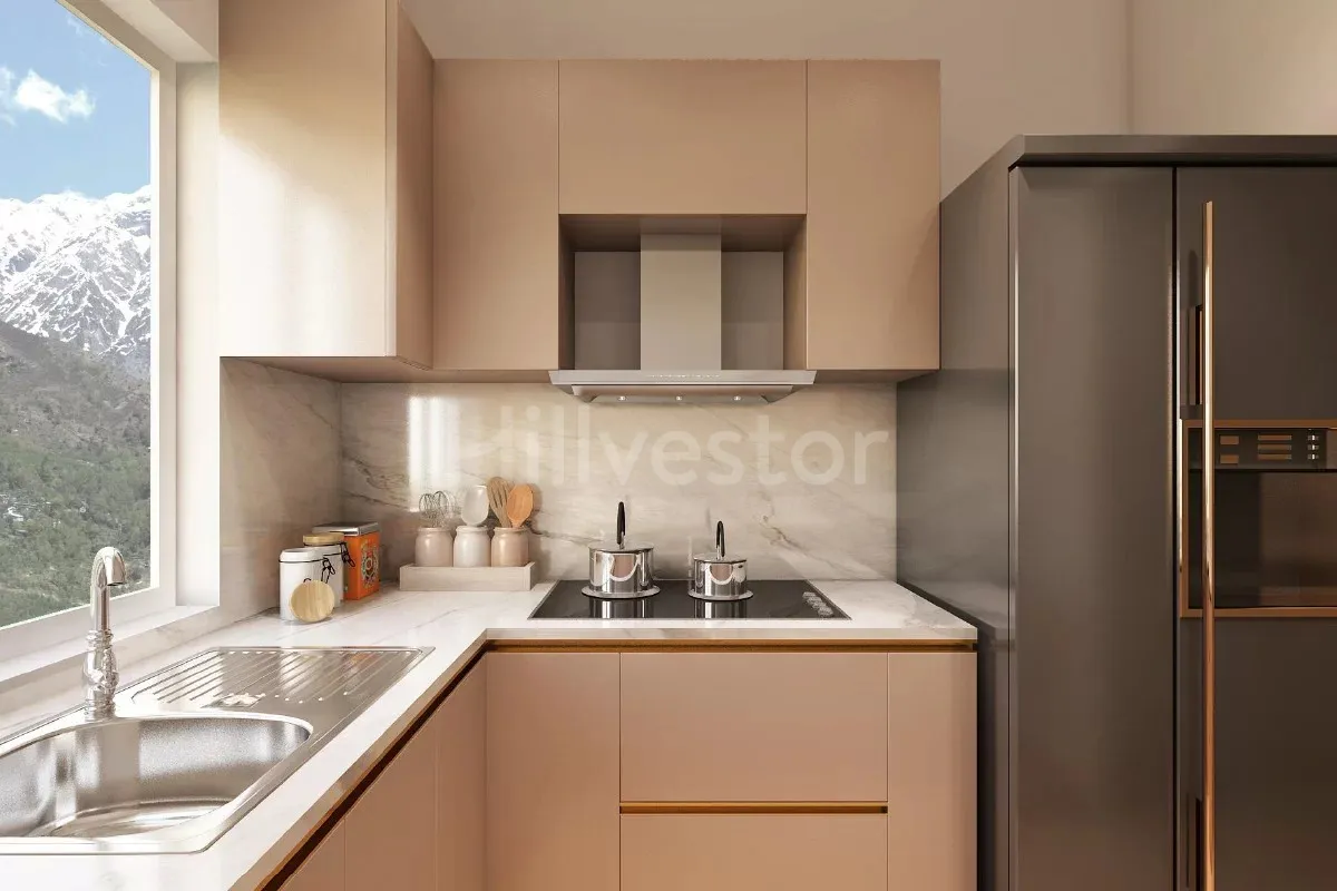 735 sq. ft. 2 BHK Apartment in Taradevi's Enclave, Khalini, Shimla