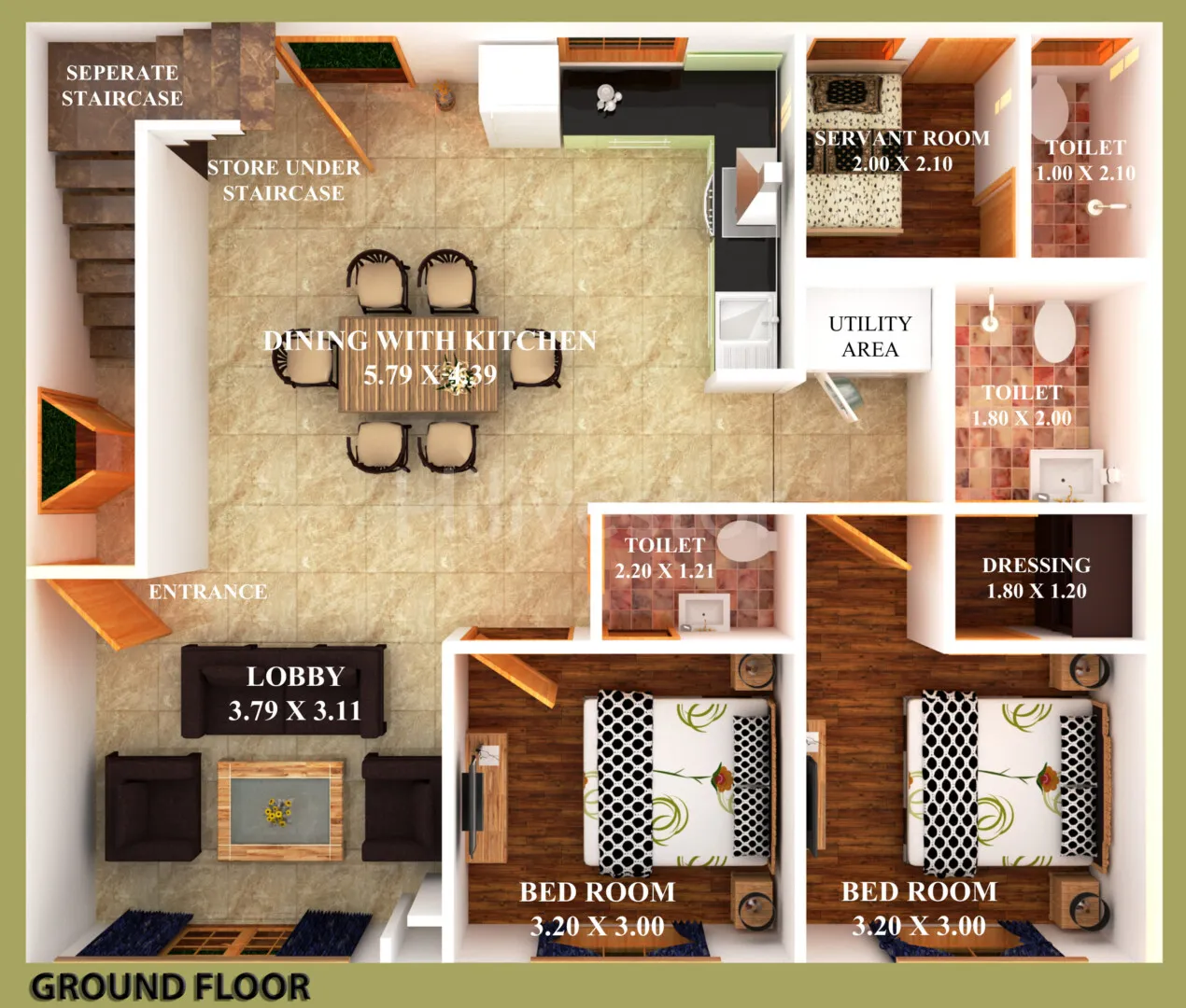 1,985 sq. ft. 4 BHK Villa in Indus Valley, Dhanachuli, Mukteshwar