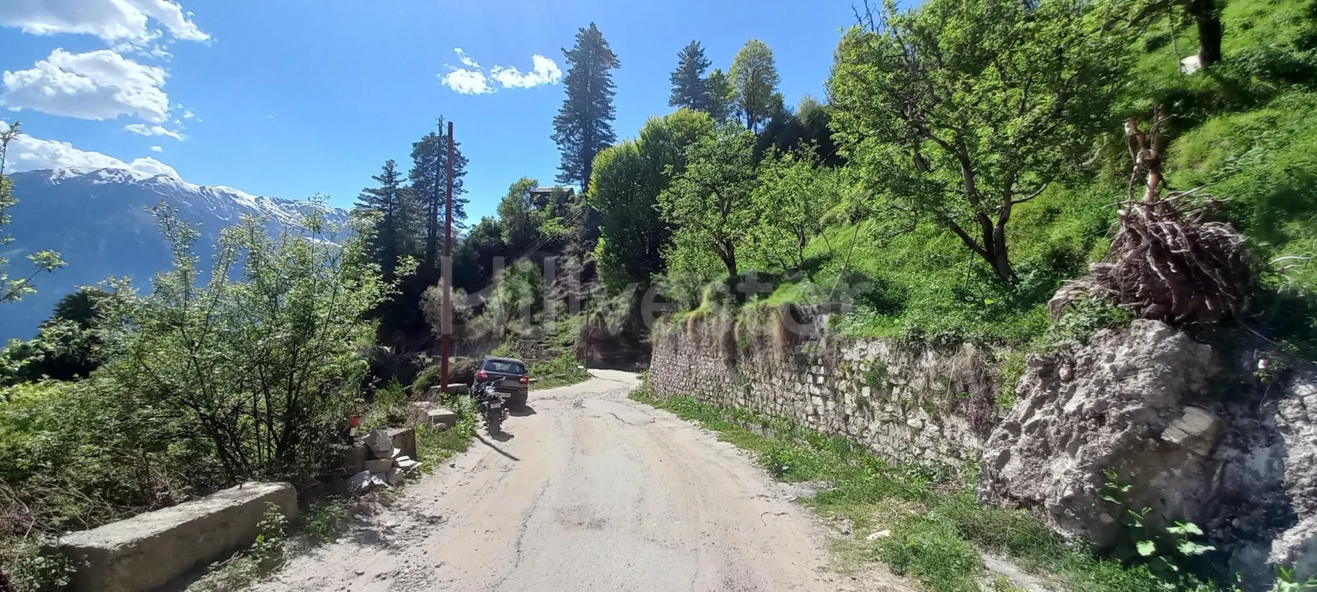 435 sq. yd. Residential Plot near Prini, Naggar Road, Manali